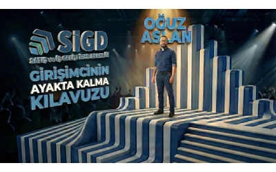 SİGD Fikirler ve Tecrübeler Sahnesi, bu ay girişimcilik ve inovasyon dünyasının deneyimli ismi Oğuz Aslan'ı ağırlıyor.