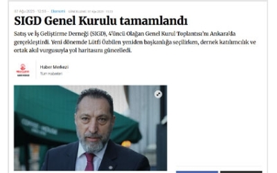 SIGD Genel Kurulu tamamlandı