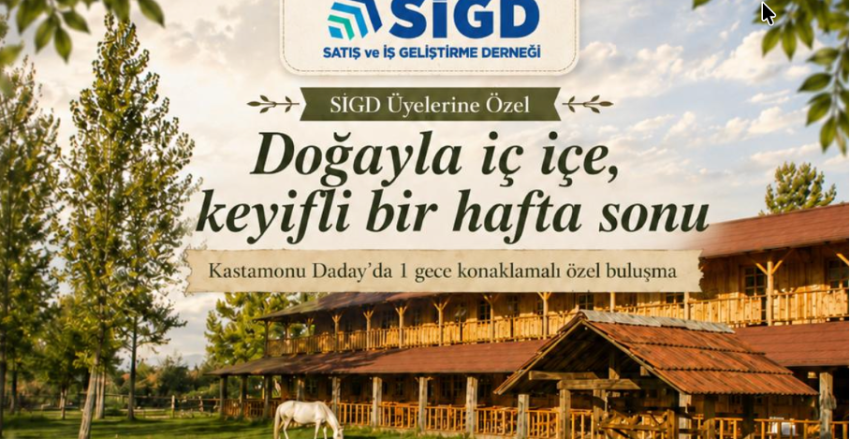 Doğayla iç içe keyifli ve bol sohbetli bir haftasonu 