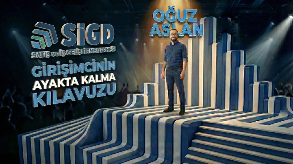 SİGD Fikirler ve Tecrübeler Sahnesi, bu ay girişimcilik ve inovasyon dünyasının deneyimli ismi Oğuz Aslan'ı ağırlıyor.